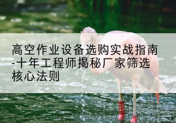 留坝剪叉式升降机厂家-高空作业设备选购实战指南-十年工程师揭秘厂家筛选核心法则
